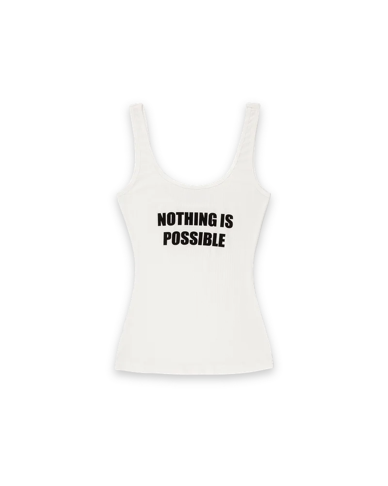 'nothing is possible' tank top