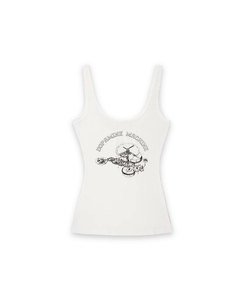 'dopamine machine' tank top