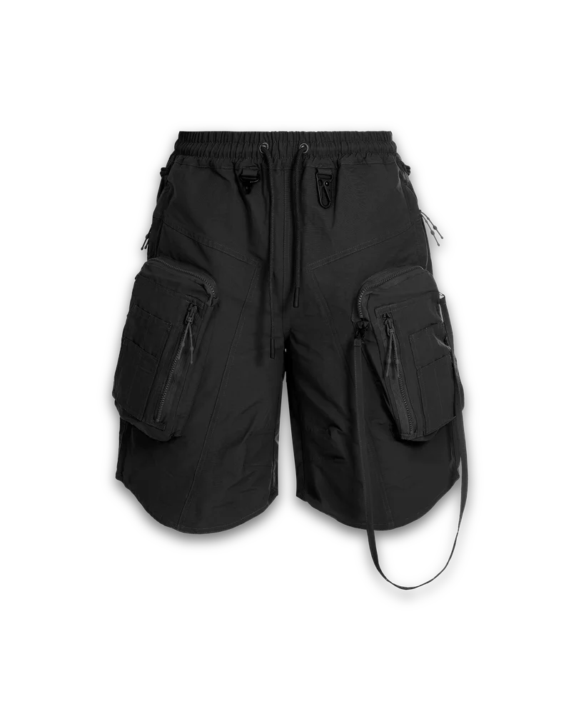 'MAONE' cargo shorts, black