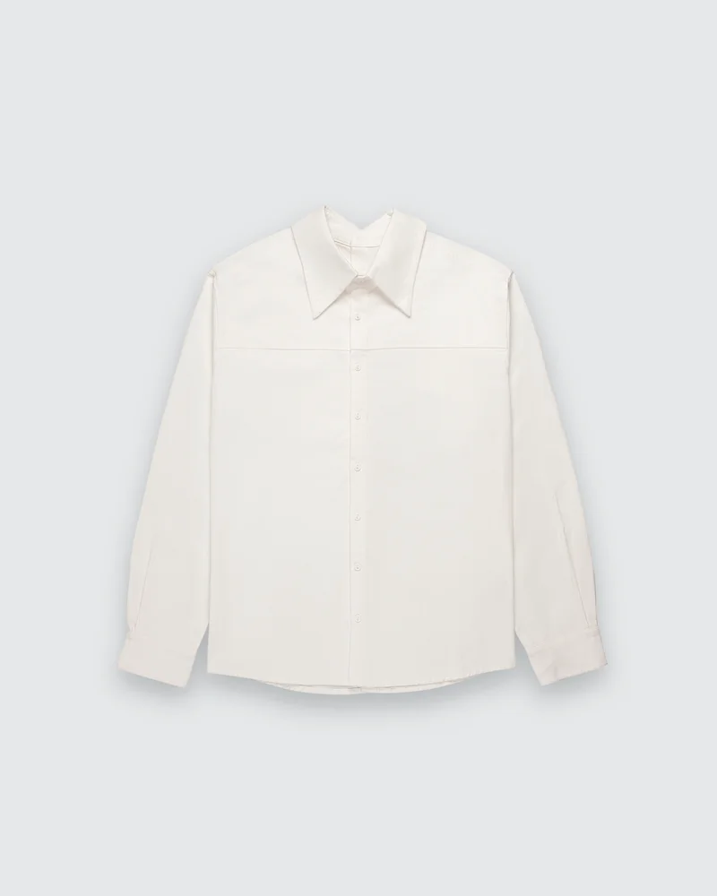 'NIKTO' double sided shirt white