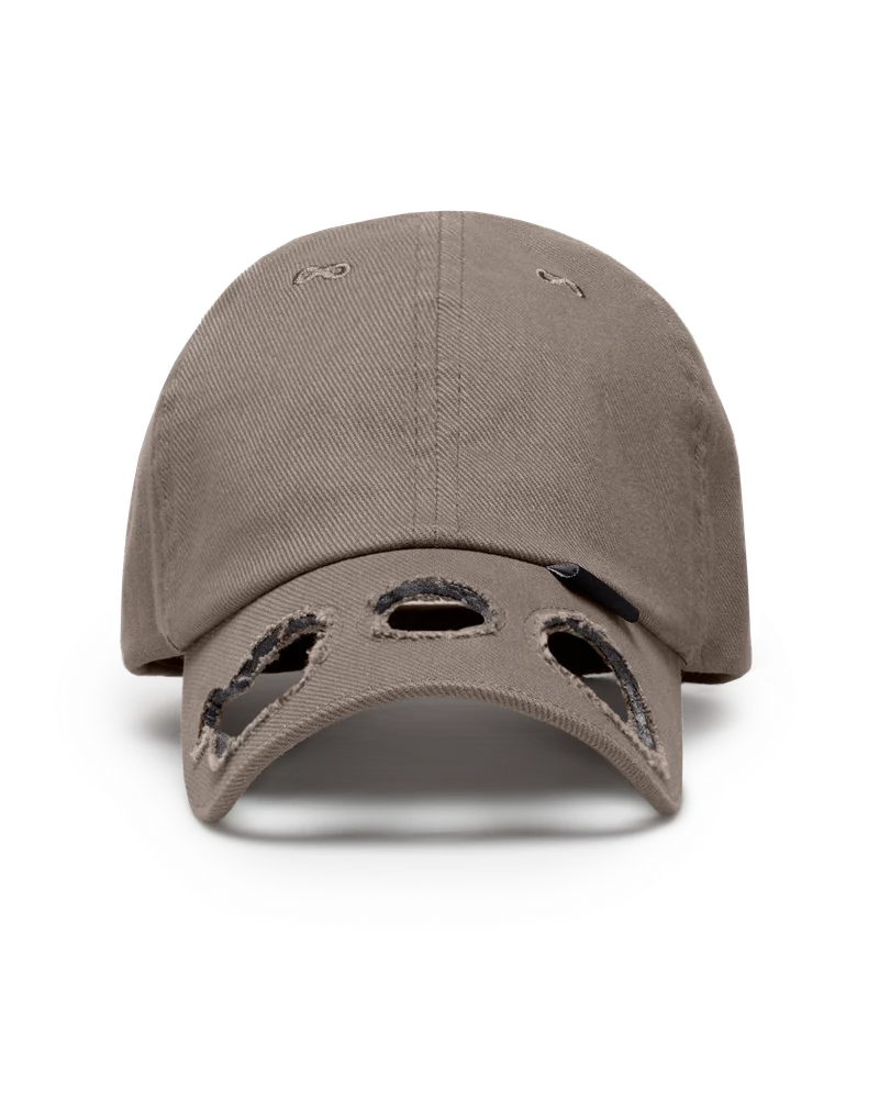 'OOO' cap, brown