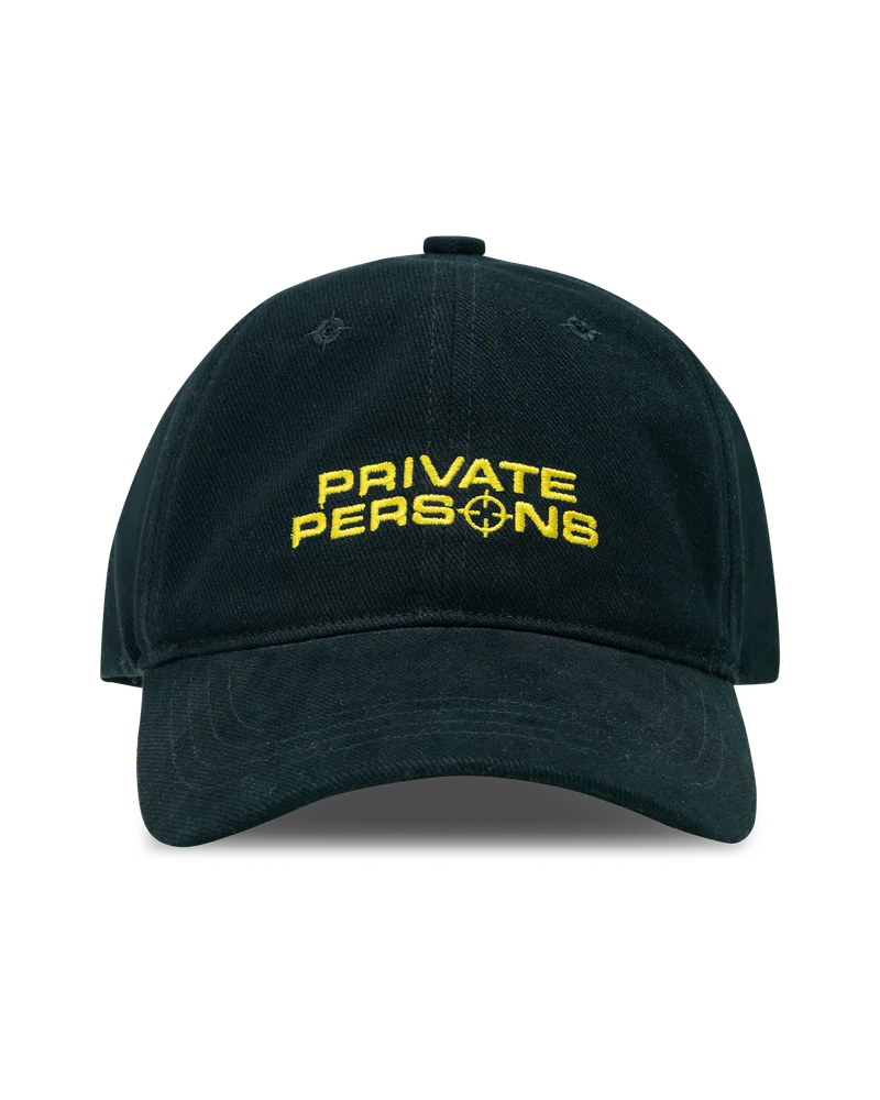 Private Persons 'LOGO' cap, yellow