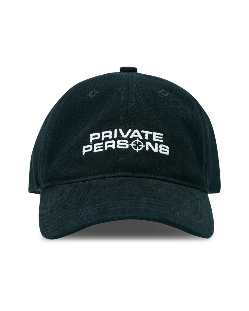 Private Persons 'LOGO' cap, white