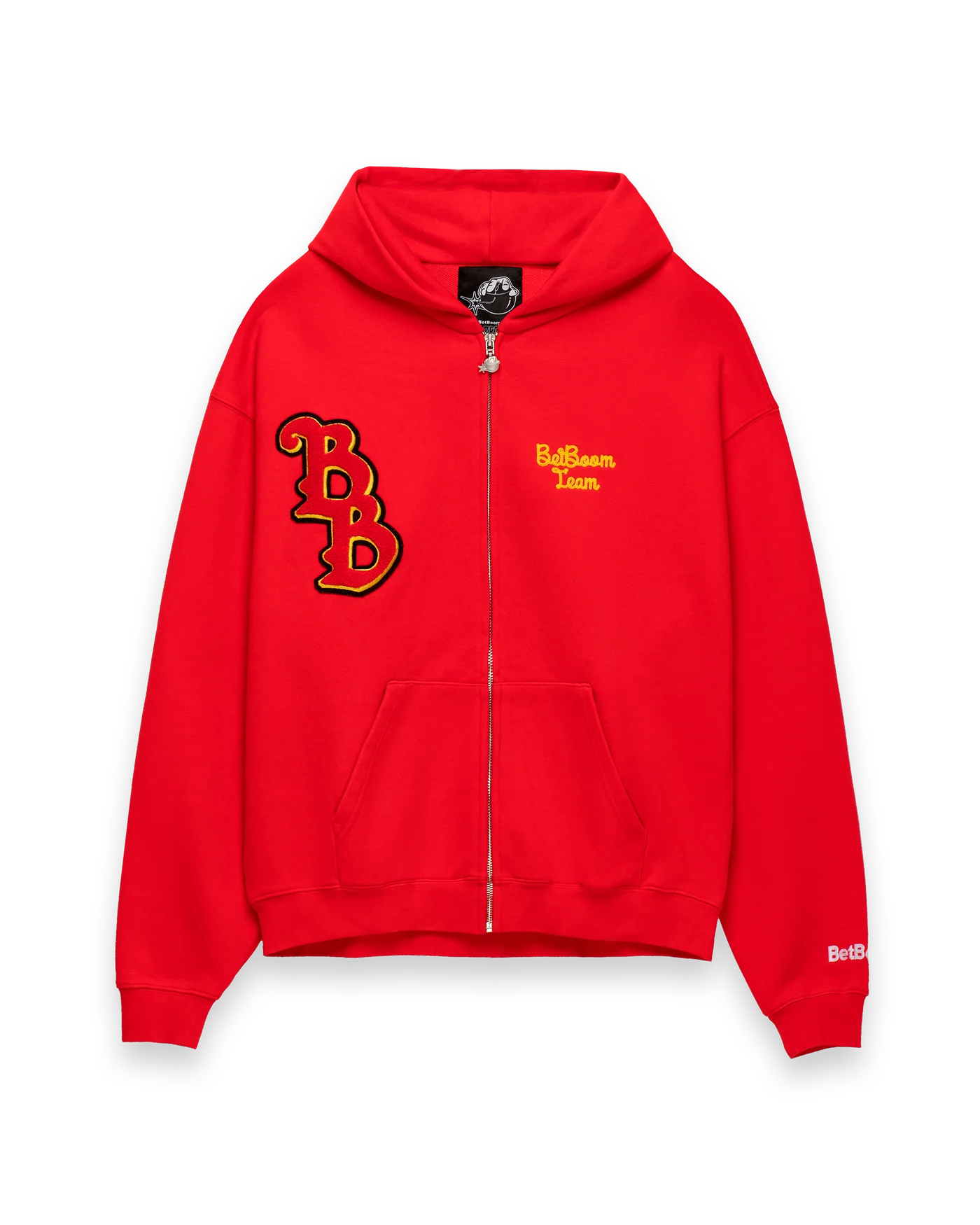 Team' zip-up hoodie — BetBoom — ihavefabrics